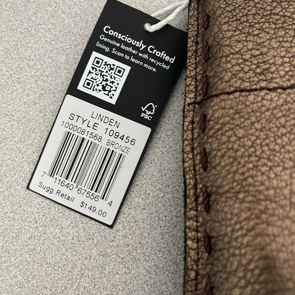 The Sak Bronze Metallic Leather Crossbody with Cutout Handle - Picture 6 of 9